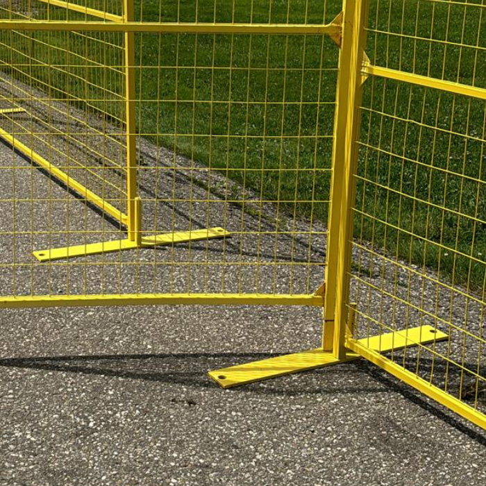 Fence panel base